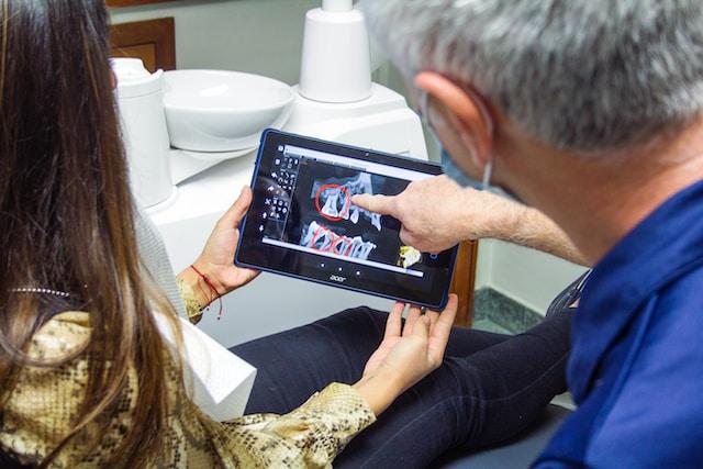 imaging specialist working