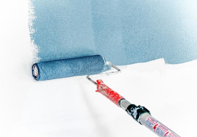 painting a wall
