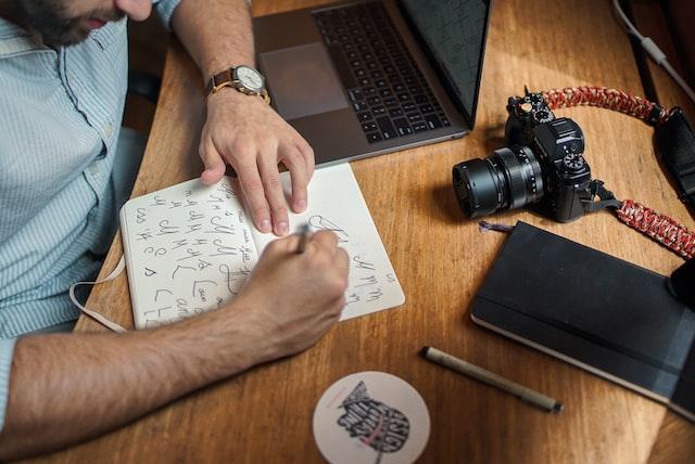 brand designer working